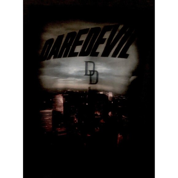Daredevil T Shirt Small Collectabilitees Old Navy Marvel Superhero - Picture 3 of 3